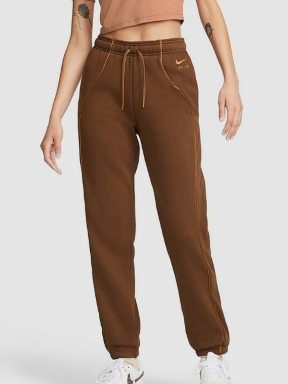 Nike Air Brown Fleece Sweatpants Women’s